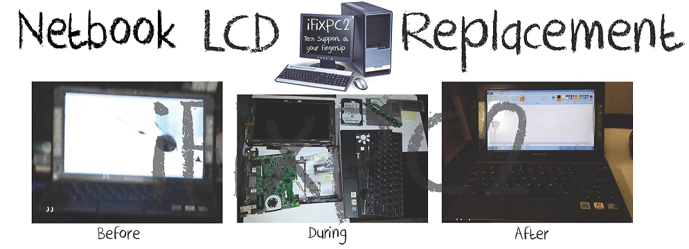 Netbook LCD replacement