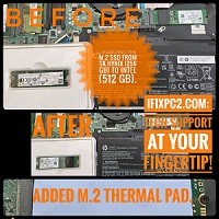 Laptop SSD Upgrade